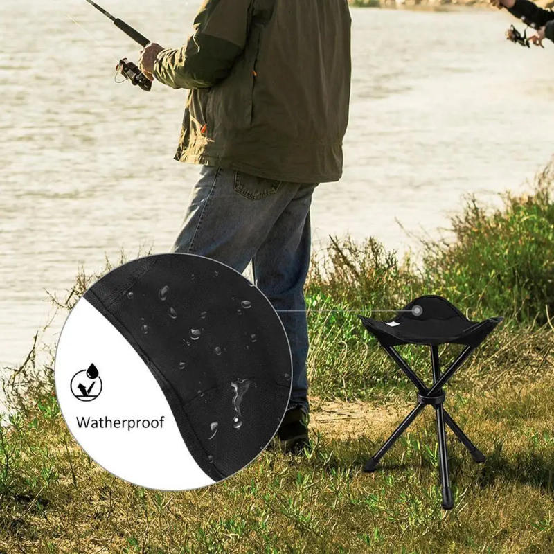 Description Picture 6 of itemPortable Tripod Stool Folding Chair with Carrying Case Outdoor Camping Walking Hunting Hiking Fishing Travel 200 lbs Capacity