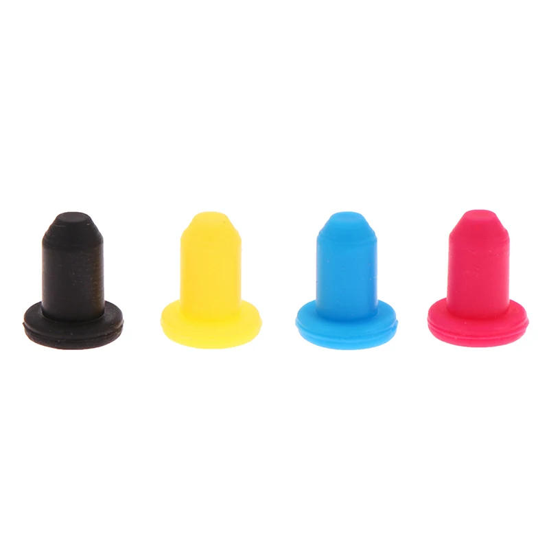 Description Picture 6 of item10pcs Random 4mm High elastic Refitting tool ink cartridge Fixed printer accessories rubber seal silicone plug