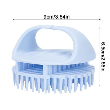 Shampoo Brush Hair Scrubber & Scalp Massage For Shower Hair Scalp Massager Shampoo Brush Comfortable Soft For Relaxation