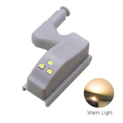 10PCS Under Cabinet Light LED Inner Hinge Lamp Universal Wardrobe Cupboard Door Sensor Light Bedroom Kitchen Closet Night Lamp