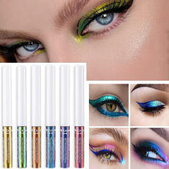 Colorful Beautiful Pearllight Eyeliner Chameleon Waterproof Liquid Eyeliners Stage Eye Makeup Easy To Dry Makeup Pen Cosmetics