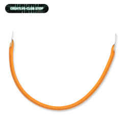 10pcs 80mm Diode Flexible LED Filament Bulb Lamps Diode DC3V Warm White 2200K Edison Light Bulb Parts DIY Lamp Beads Accessories