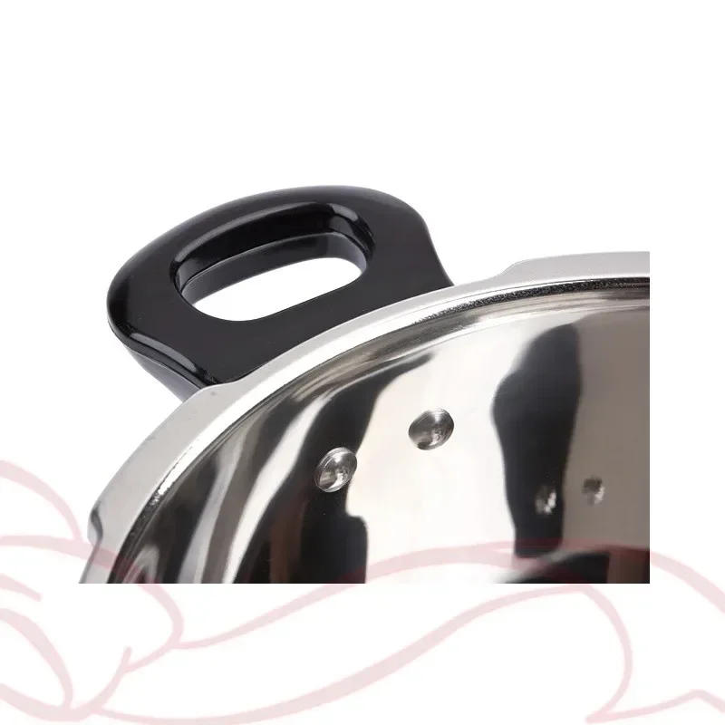 Description Picture 5 of item16-30cm Pressure Cooker Cooking Stainless steel Cooking Pan stew pot Induction cooker Pressure Cooking stove-top