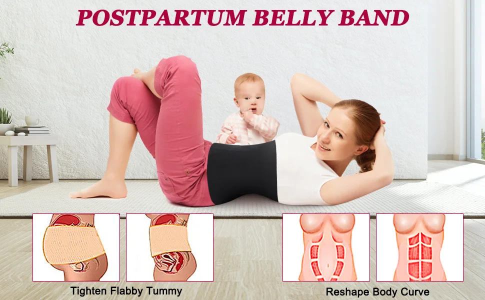 Description Picture 4 of itemWomen Waist Cinchers Ladies Corset Shaper Band Body Building Trainer Postpartum Belly Slimming Belt Modeling Strap Shapewear