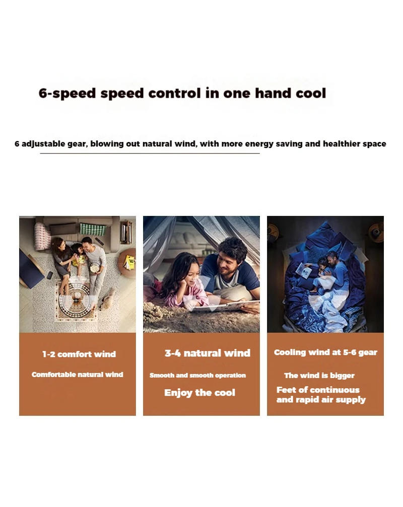 Description Picture 4 of item110V 220V 50CM Modern Ceiling Fan Led Light Dimmable Bedroom Living Room Ceiling Fan Lamp Acrylic Decor Adjustable 6 Level Speed