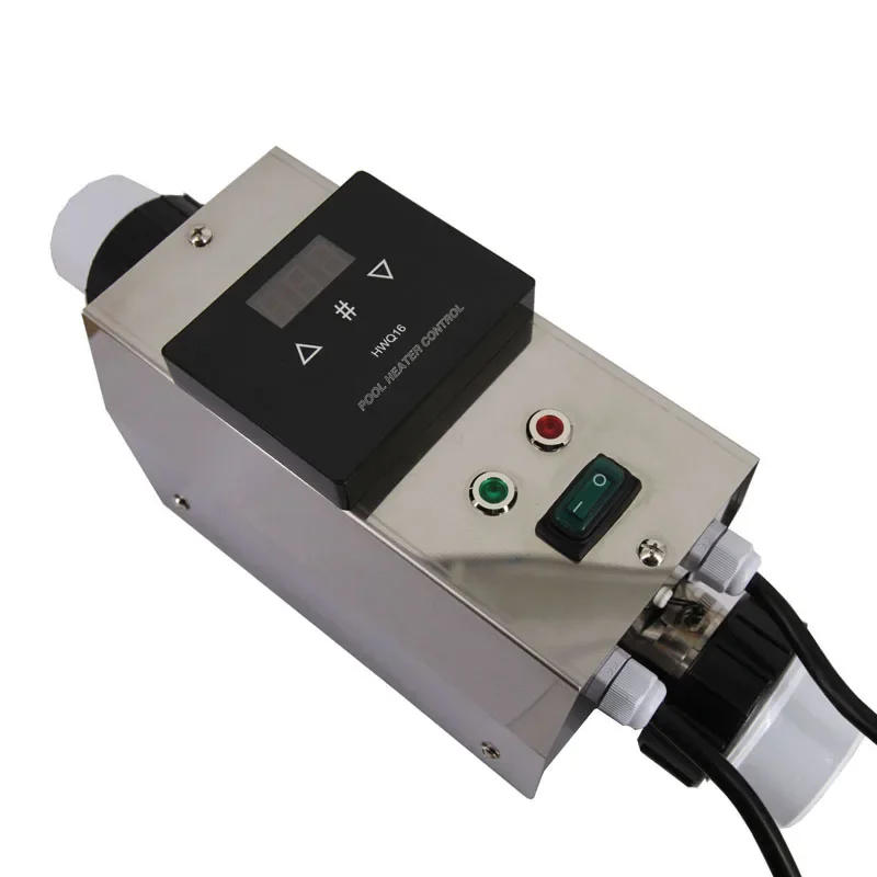 Description Picture 2 of item3KW 220V Pool Heater Electric Swimming Pool and SPA Bath Heating Tub Water Heater Thermostat Swimming Pool Accessories