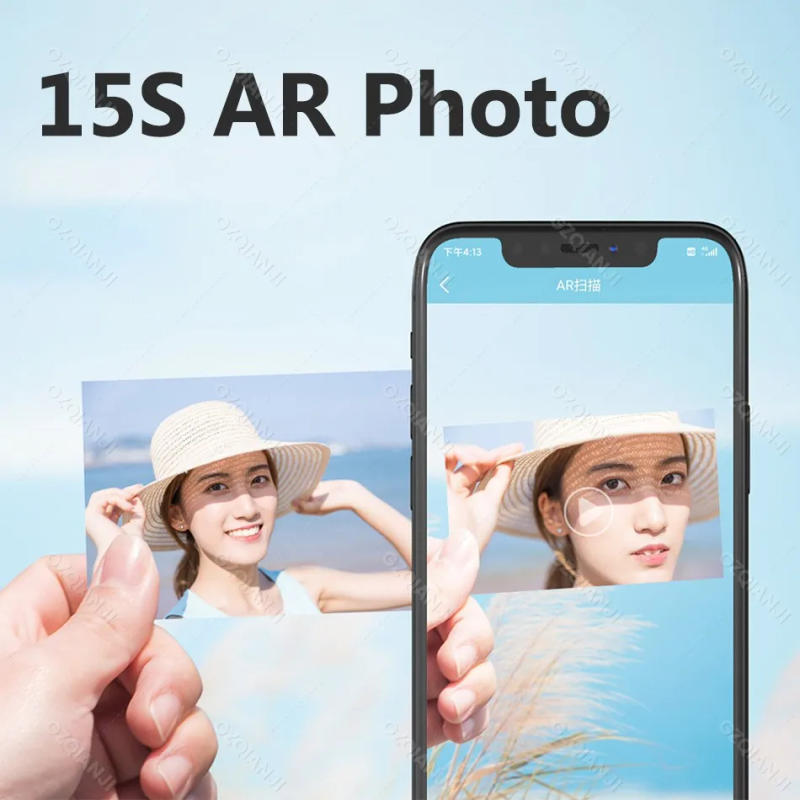 Description Picture 6 of itemOriginal HPRT MT53 Portable Mini Pocket Photo Printer Wireless Bluetooth Thermal Print AR Video ZINK Self-adhesive Color Paper