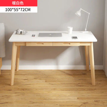 Nordic solid wood desktop computer desk simple home bedroom study desk desk student writing desk small  escritorio  office desk