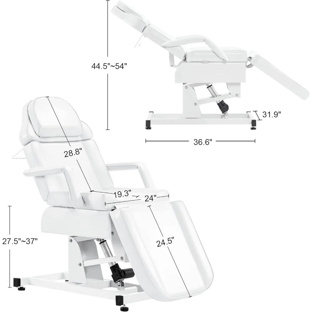 Description Picture 5 of itemMassage Table, Tattoo Table, Electric Tattoo Chair, Facial Bed for Esthetician, Tattoo Bed with 3 Motors Electric Adjustment