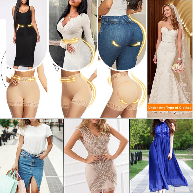 Description Picture 3 of itemHigh Waisted Shaper Waist Trainer Butt Lifter with Padded Control Panties Slimming Underwear Tummy Shapers Corset Shapewear