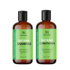 Private Label Batana Oil Conditioner And Shampoo With Batana Oil For Hair Growth Scalp Treatment Batana Oil Shampoo 250ml