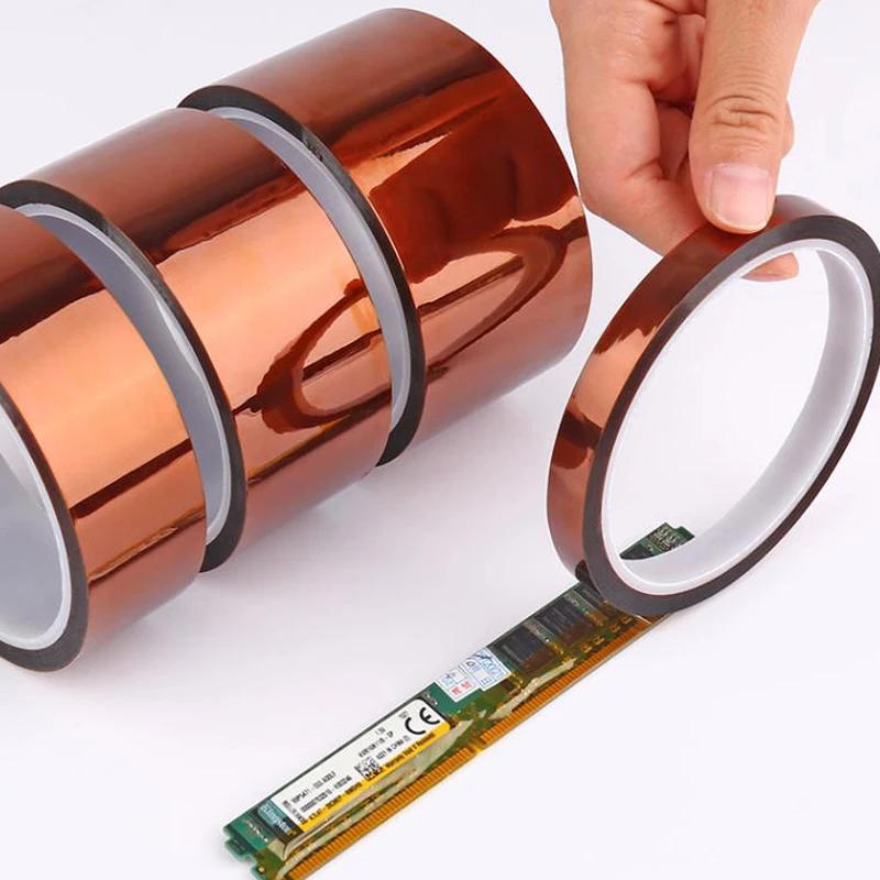 Description Picture 4 of item30M/Roll High Temperature Thermal Insulation Tape Used to Protect CPU and 3D Printer Work Surface PCB Circuit Board