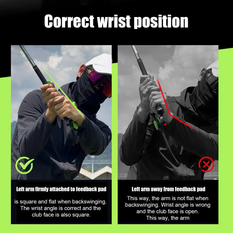 Description Picture 5 of itemSquare Training Grip Postures Trainer Control Tool Golf Swing Instant Feel-Based Feedback Swing Tool Putter Hand Grip Correction
