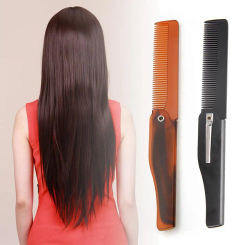 Curly Hair Comb Inner Buckle Hairstyle Comb Relieve Fatigue Salon Hair Brushes Lightweight Easily Carrying Hair Part
