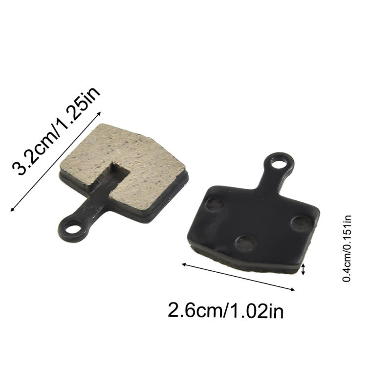 Description Picture 3 of item2pcs Bicycle Resin Pads For Premium Electric Vehicle Brake Pads Bike All-metal Respectable Pad Universal for FILEL Bicycle
