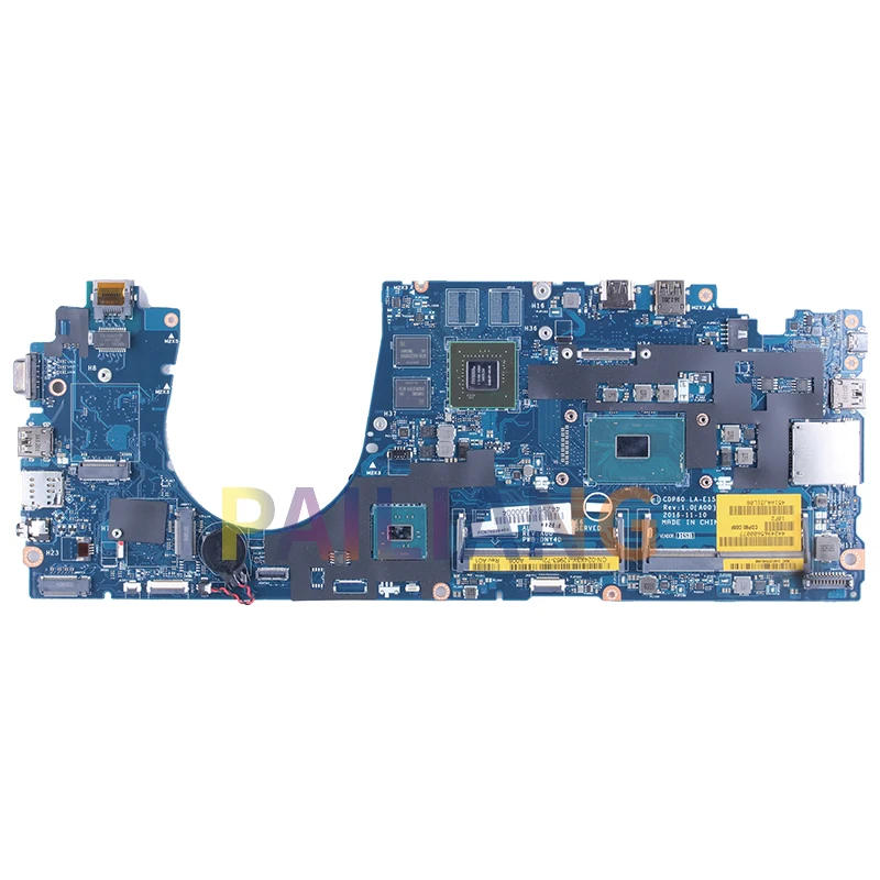 Description Picture 2 of itemFor DELL Latitude 5580 Precision 3520 Notebook Mainboard LA-E152P E3 i5 i7 6/7th Gen 940MX/M602 2G Laptop Motherboard