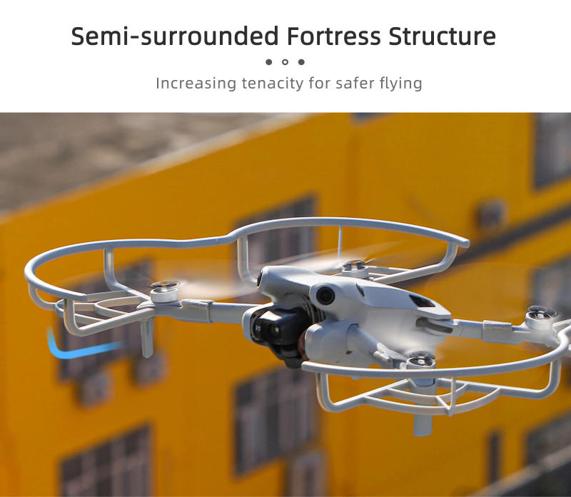 Description Picture 6 of itemIntegrated Propeller Guards for DJI Mini 4 Pro Props Cover Ring Drone Protector Mini 4 Pro Accessories