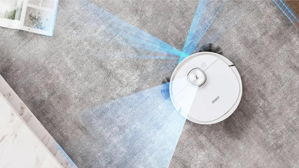 Description Picture 3 of itemOriginal ECOVACS Deebot T9 Max Vacuum Cleaner Robot  Mobile Fragrance Super Suction 3000Pa Advanced TrueDetect 3D & TrueMapping