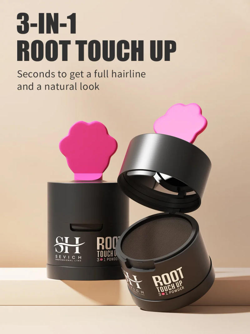 Description Picture 2 of itemSevich Hairline Shadow Powder Natural Instant Cover Up Makeup Hair Concealer Coverage WaterProof Anti Hair loss Powder