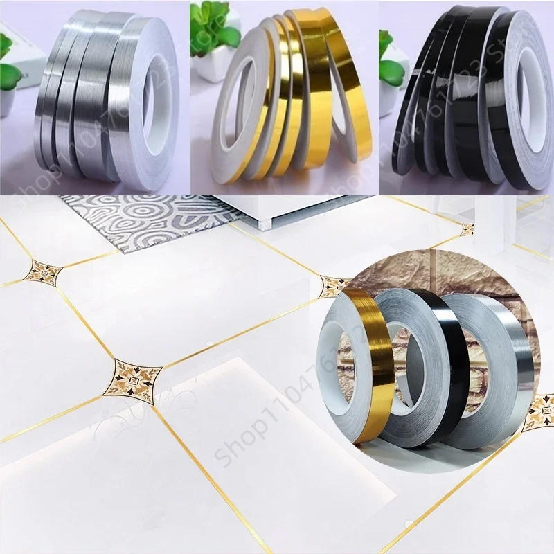 Description Picture 5 of item20M Self-Adhesive Ceramic Tile Mildewproof Beauty Seam Sticker Floor Waterproof Wall Gap Sealing Strip Ceiling Home Decorations