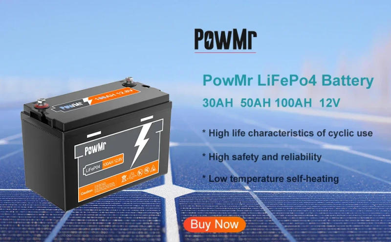 Description Picture 2 of itemPowMr Solar Panels 40W 60W 80W 100W 120W 150W 200W Flexible Portable Solar Cell Solar Plate Kit for RV Car Home Solar System