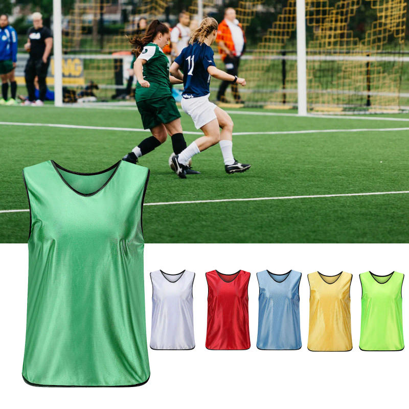 Description Picture 3 of item1PCS Quick Drying Basketball Jersey Child Team Sports Football Vest Outdoor Soccer Basketball Sports Training Jerseys
