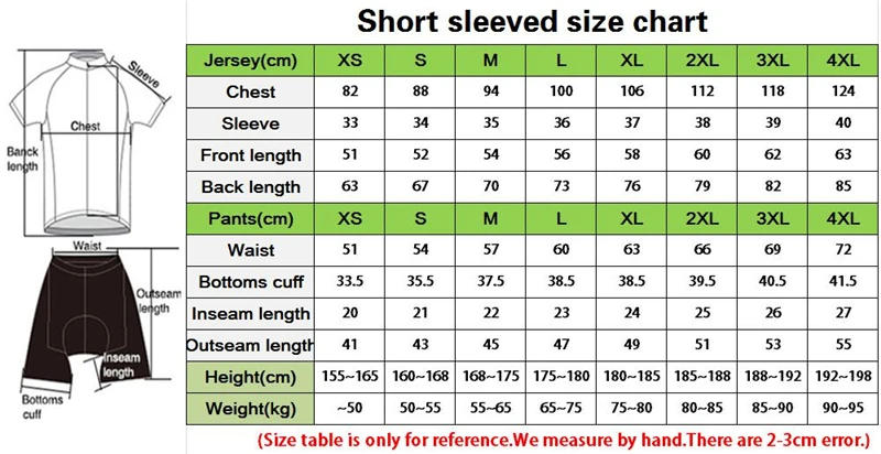 Description Picture 2 of itemNew Cycling Jerseys Summer Men Bike Short Sleeve Clothing MTB Bicycle Clothes Ropa Ciclismo Outdoor Cycling Clothing Quick Dry