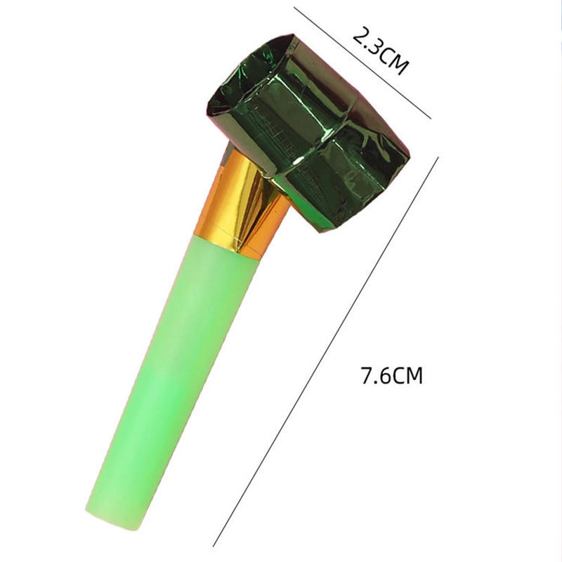 Description Picture 3 of item30Pcs Colorful Dragon Whistles Party Blowout Kids Birthday Party Favors Cheer Props Wedding Christmas New Year Game Noise Maker