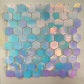 hexagon- Blue