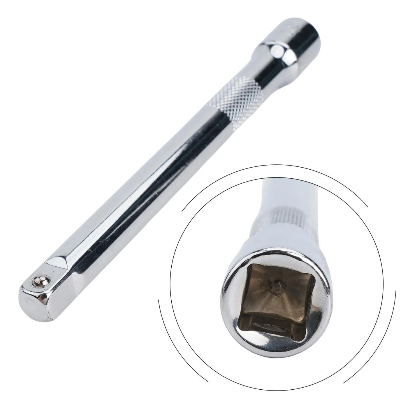 Description Picture 3 of item1pc 1/4 3/8 1/2 Wrench Extension Bar Socket Ratchet Sleeve Connecting Rod Steering Socket Post For Workshop Equipment Power Tool
