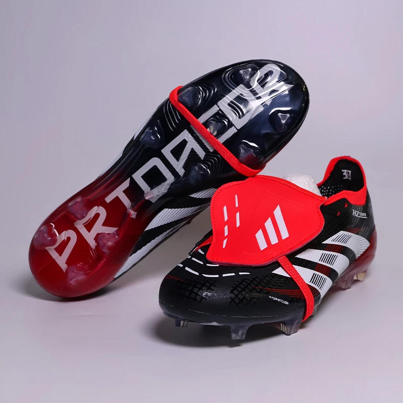 Description Picture 4 of itemX-2502 Original Mens Football Boots for Kids Training Studded Fast Soccer Cleats Outdoor Non Slip Football Shoes for Man 35-45