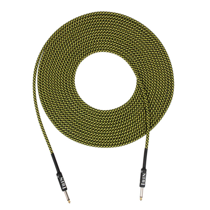 Description Picture 6 of itemIRIN Electric Guitar Cable Wire Connection Cable Audio Cable 10/6/3M Guitar & Bass String Instrument Accessories Parts Colorful