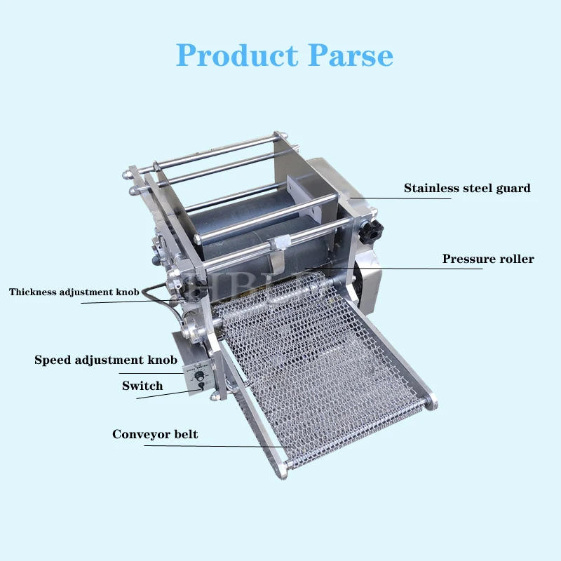 Description Picture 4 of itemStainless Steel Pancake Making Machine Electric Roast Duck Pancake Machine