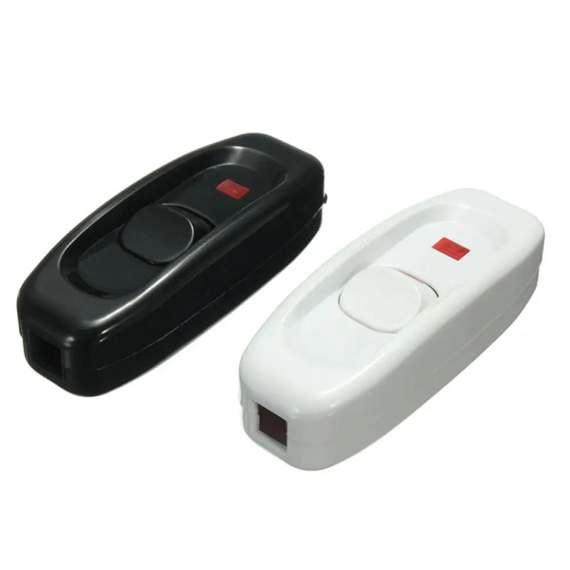 Description Picture 2 of itemAppliance Feed-Through 110 250V Desk Light on/Off Table Lamp Indicator LED Inline Cord Switch