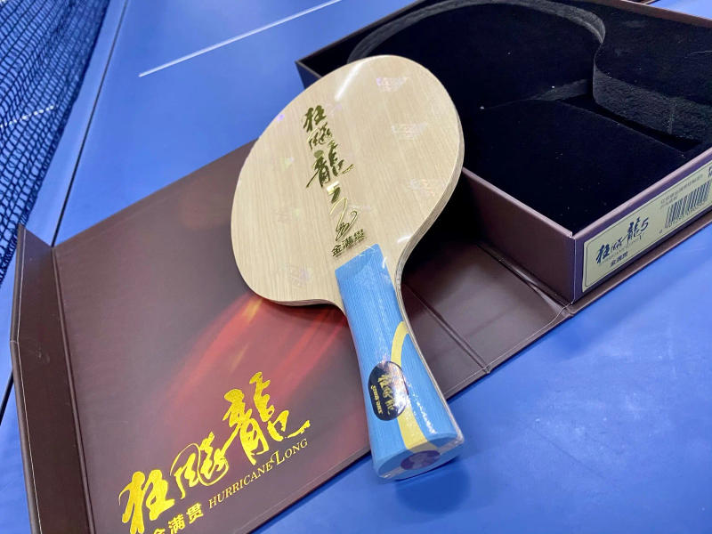 Description Picture 5 of itemOriginal DHS Hurricane Long 5 (Golden Slam) Table Tennis Blade Racket Gold Ma Long 5 Special Version Ping Pong Bat Paddle