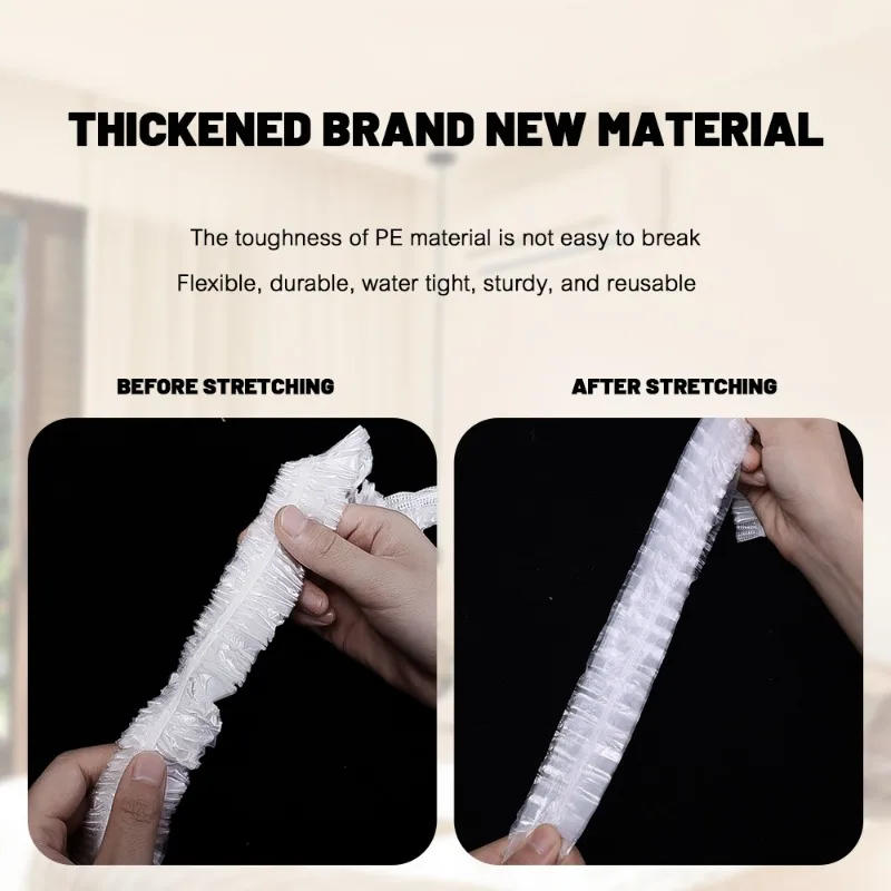 Description Picture 6 of item1/10PCS Air Conditioning Dust Cover Disposable Air Conditioner Wind Outlet Dustproof Protection Cover Universal Dust Covers