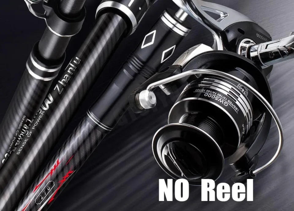 Description Picture 3 of item2.1-4.5M Telescopic Fishing Rod Carbon Spinning Fishing Pole Boat Saltwater Freshwater Beach Rock Surfcasting Baitcasting Rod