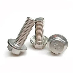 Flange Washer 304 Stainless Steel Hexagonal Padded Anti-Slip Flange Bolts