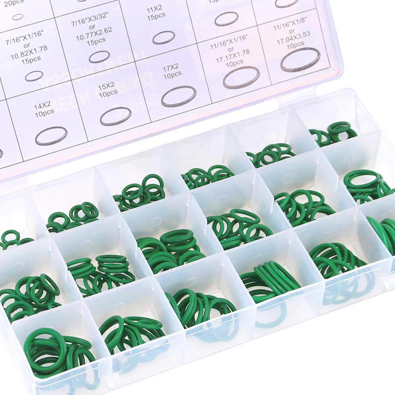 Description Picture 4 of item270Pcs Rubber O Ring Set Gaskets Seal Nitrile Rubber Bands High Pressure O-Rings Repair Kit Sealing Elastic Band O Rubber Rings