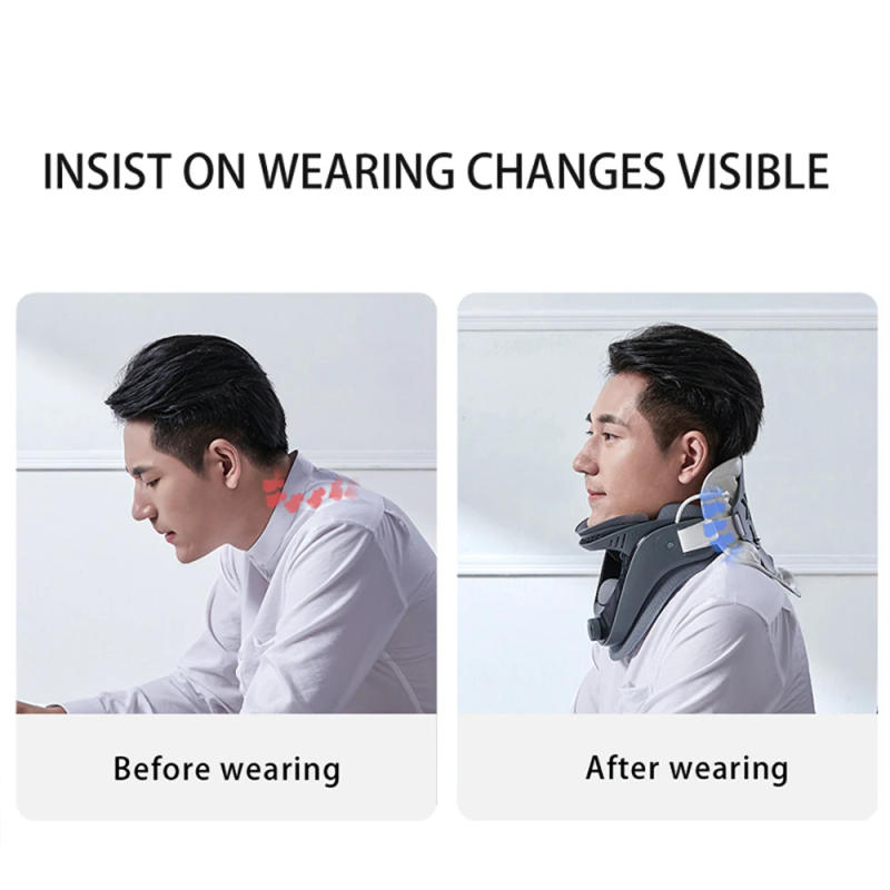 Description Picture 5 of itemNeck Cervical Corrector Traction Device Inflatable Cervical Vertebra Tractor Posture Corrector Cervical Stretch Neck Care