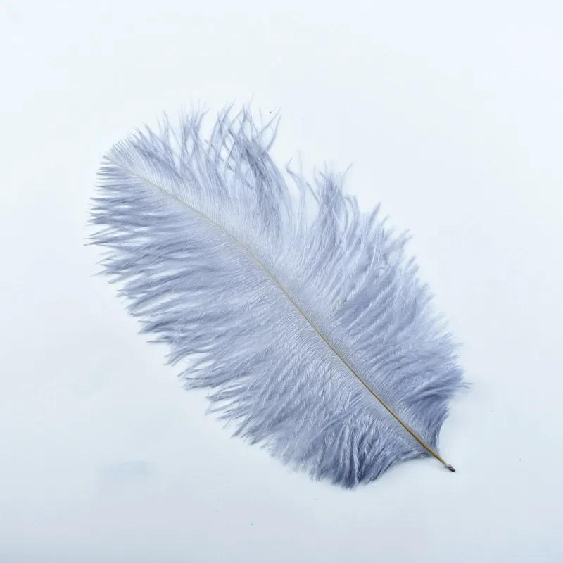 Description Picture 6 of item10Pcs Colored Ostrich Feathers for Crafts 15-20CM 6-8" Top with White Ostrich Feather Handicraft Wedding Party Accessories Decor