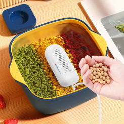 Fruit And Vegetable Capsule Washer Food Purifier Household Commercial Portable Fruit Washer Kitchen Cleaning Gadget