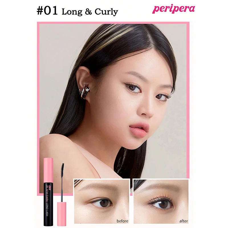 Description Picture 5 of itemK-Beauty Peripera Ink Black Mascara, Lengthening, Thick, Waterproof, Smudge Proof, Long Lasting