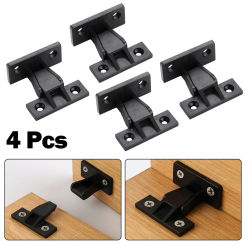 Corner Buckle Furniture Panel Cabinet Clips Push Joint =-Wardrobe Fitting Bracket Roman Floating Shelves Clamps Shelf Fasteners