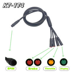 For KT Series Motor Cable Controller Cable For Ebike Electric 1T4 Cable Replace Parts Electric Vehicle Accessories