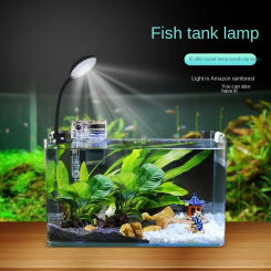 Aquarium Light Led 360 Degree Adjustable Waterproof Fish Tank Lamp Mini High Brightness Usb Lights Aquarium Accessories