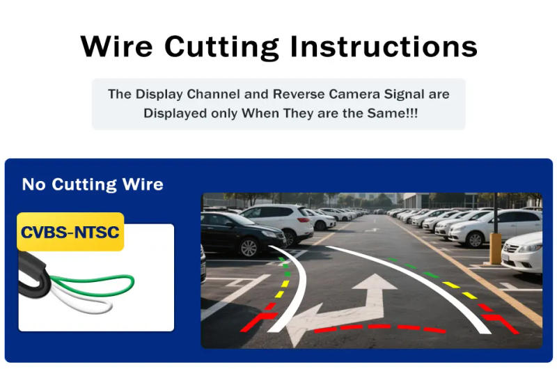 Description Picture 4 of itemGolden CVBS AHD 1080P Dynamic Trajectory Vehicle rear view Camera Car reversing fisheye lens night vision waterproof universal