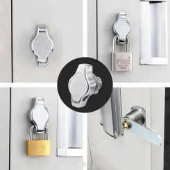 New Zinc Alloy Cam Lock Mechanical Hardware Mechanical Door Lock DIY Multifunctional Cabinet Door Padlock Cabinet Mailbox