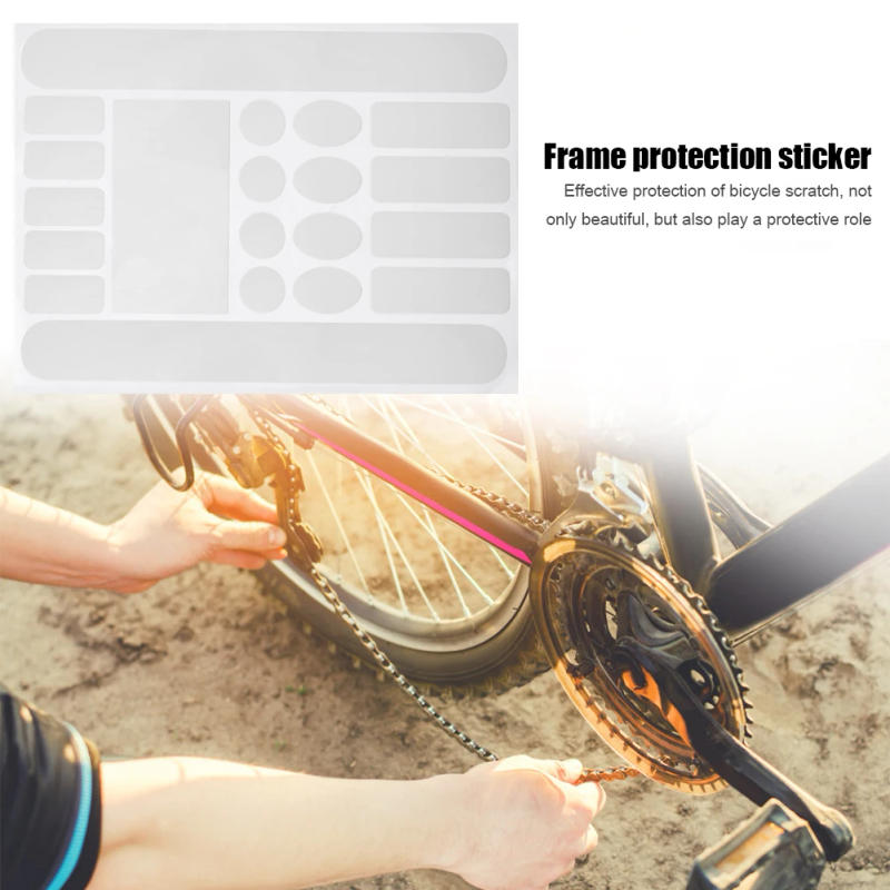 Description Picture 6 of itemBicycle Frame Stickers Protector Scratch Resistant Mountain Bike MTB Accessories Outdoor Sports Cycling Accessories