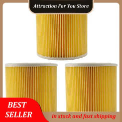 Hot Selling 3X Replacement Air Dust Filters Bags For Karcher Vacuum Cleaners Parts Cartridge HEPA Filter WD2250 WD3.200 MV2 MV3